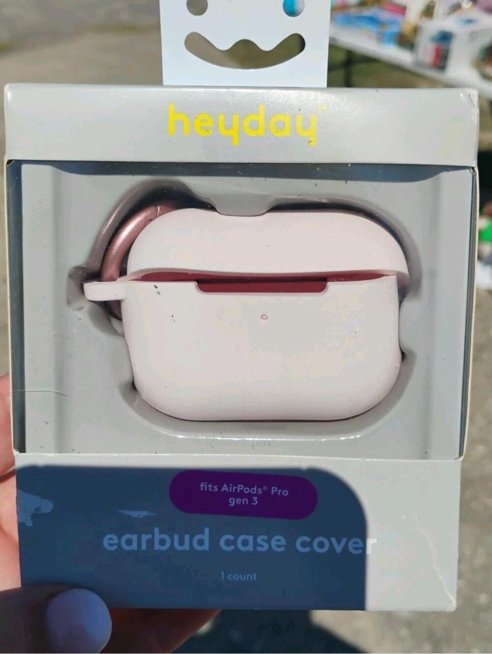 Heyday Apple AirPods Pro Case Compatible Gen 3 Pink New